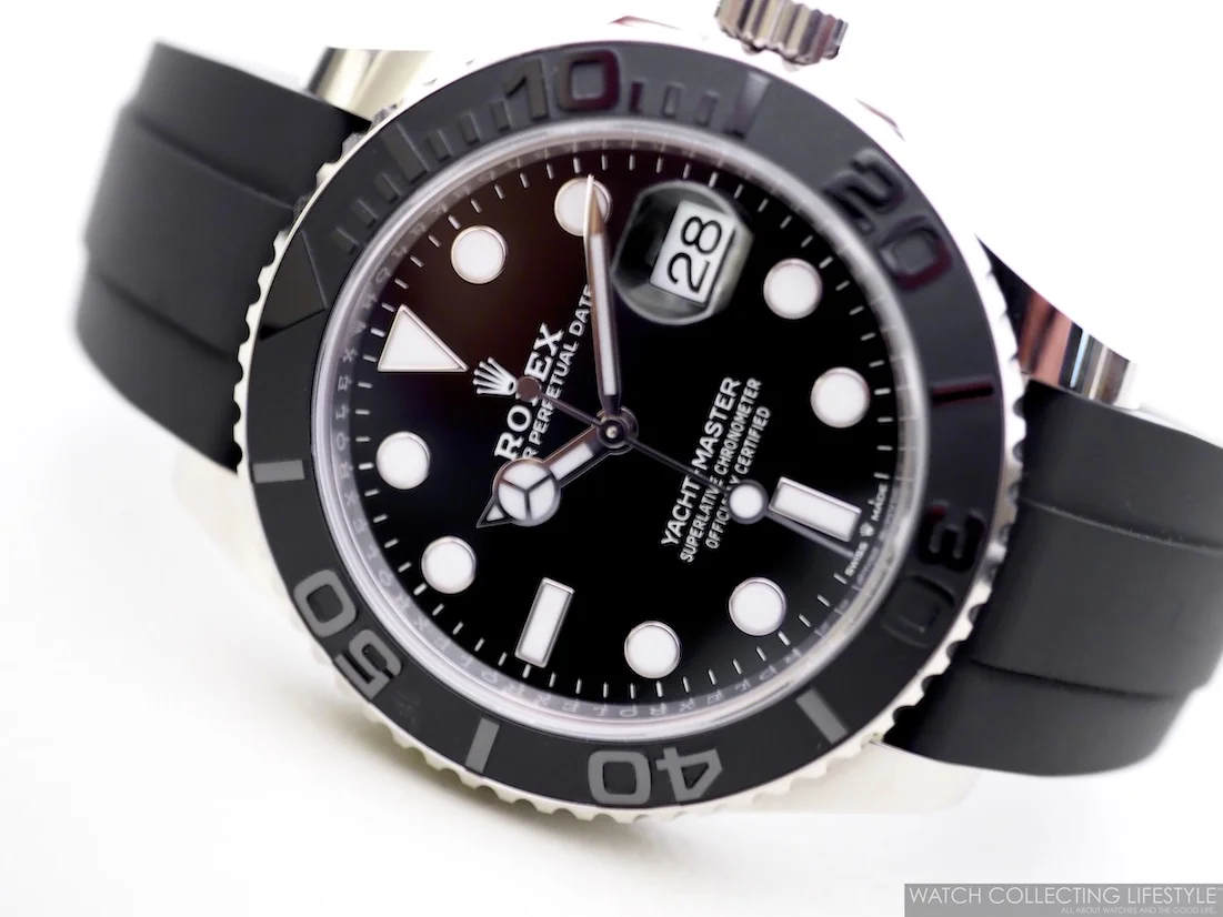 Insider: Rolex Yacht-Master 42 White Gold ref. 226659. Very